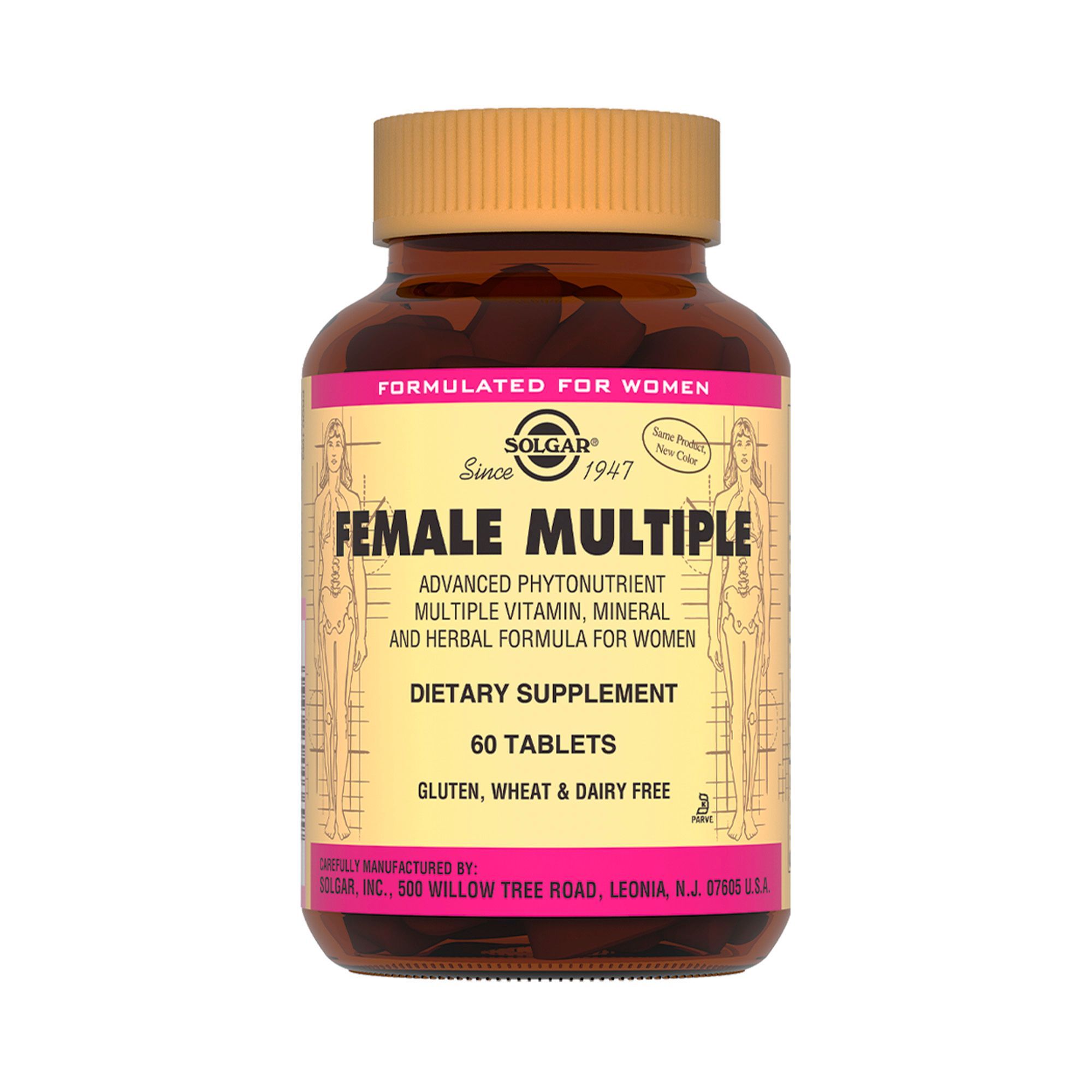 Изображение товара Мультивитаминный и минеральный комплекс для женщин Solgar таблетки 60 шт