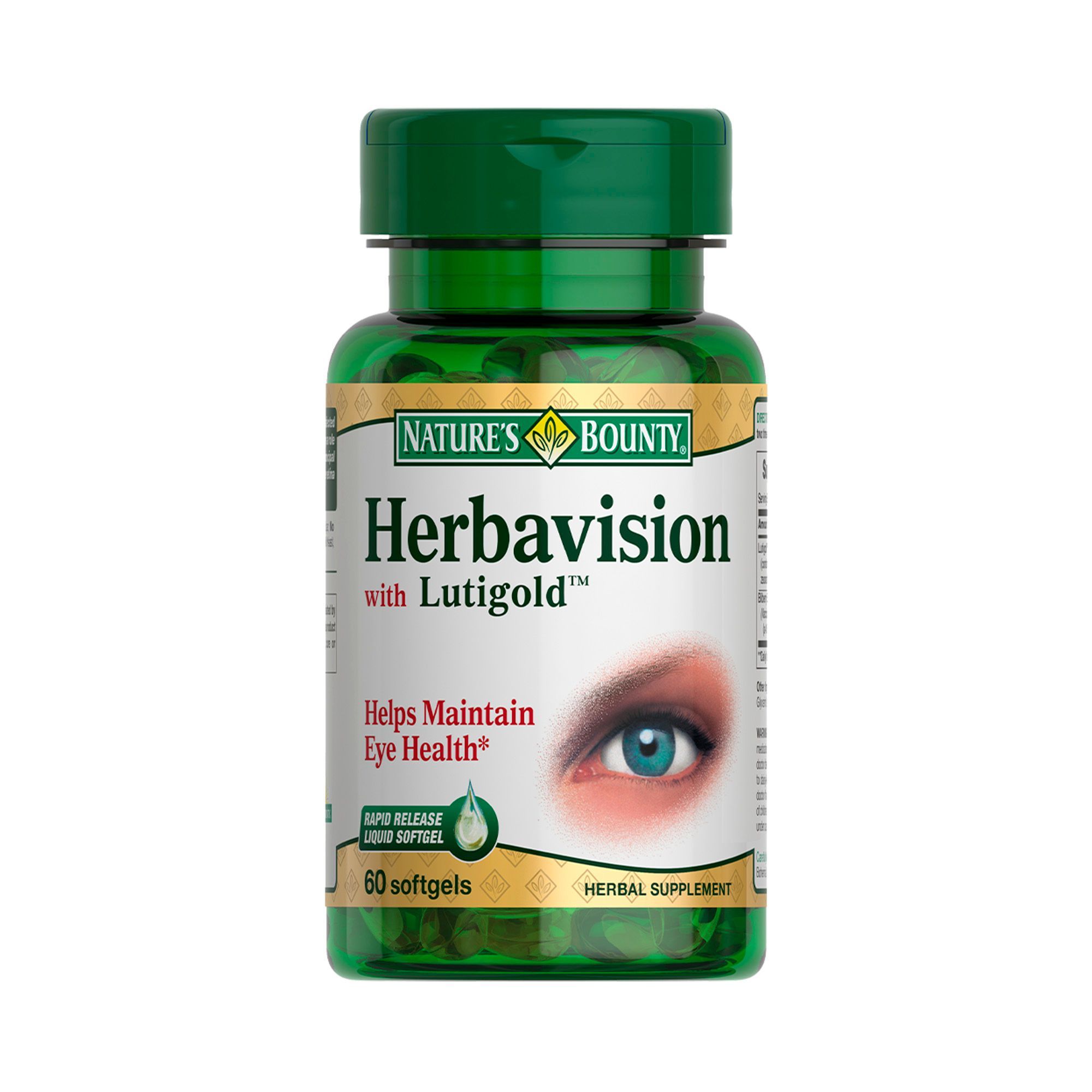 Изображение товара Гербавижн и Лютиголд Nature's Bounty/Нэйчес баунти капсулы 60шт