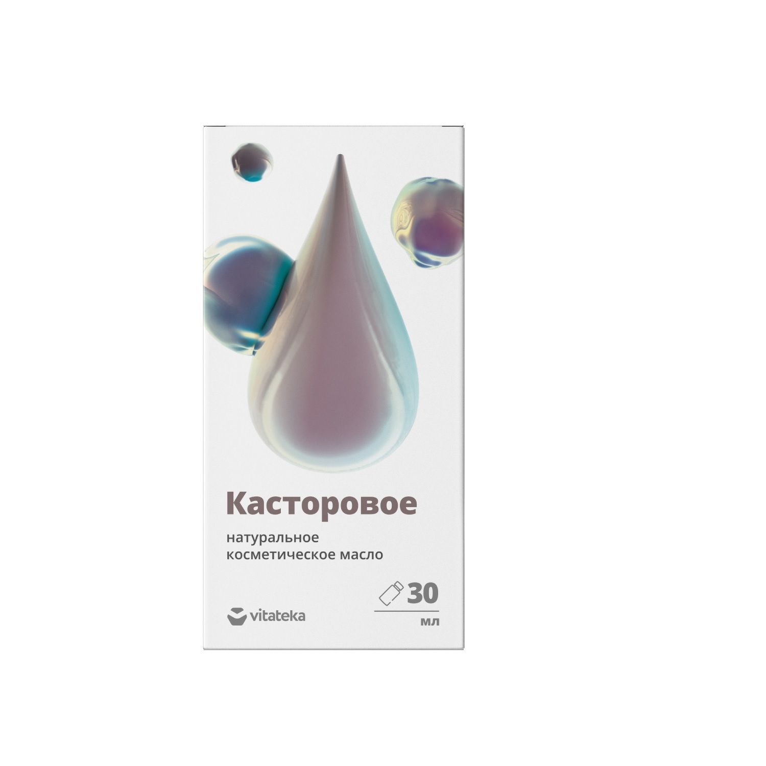 Изображение товара Касторовое масло Vitateka 30 мл натуральное для кожи и волос