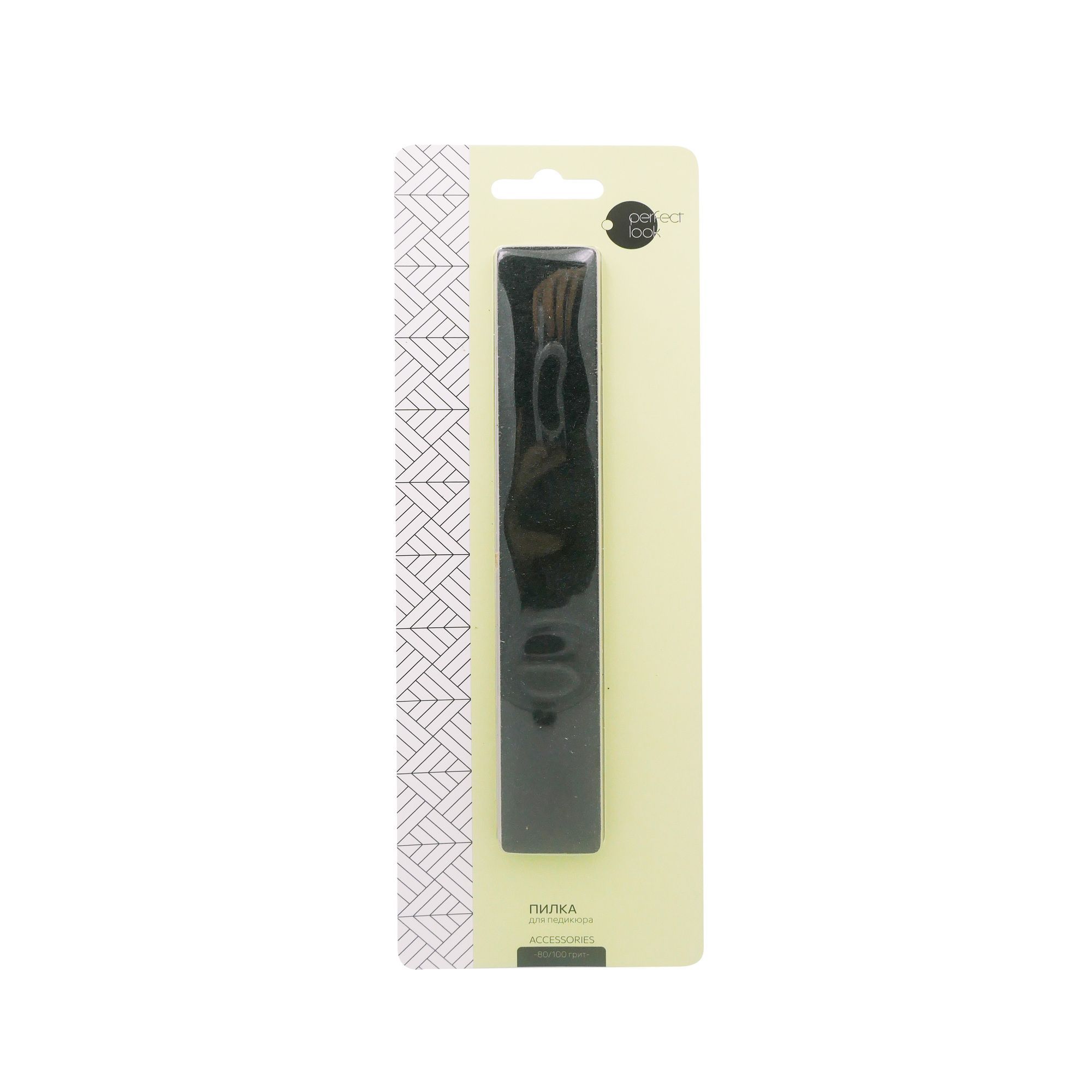 Изображение товара Пилка для педикюра Перфект лук 80/100грит профессиональная для стоп