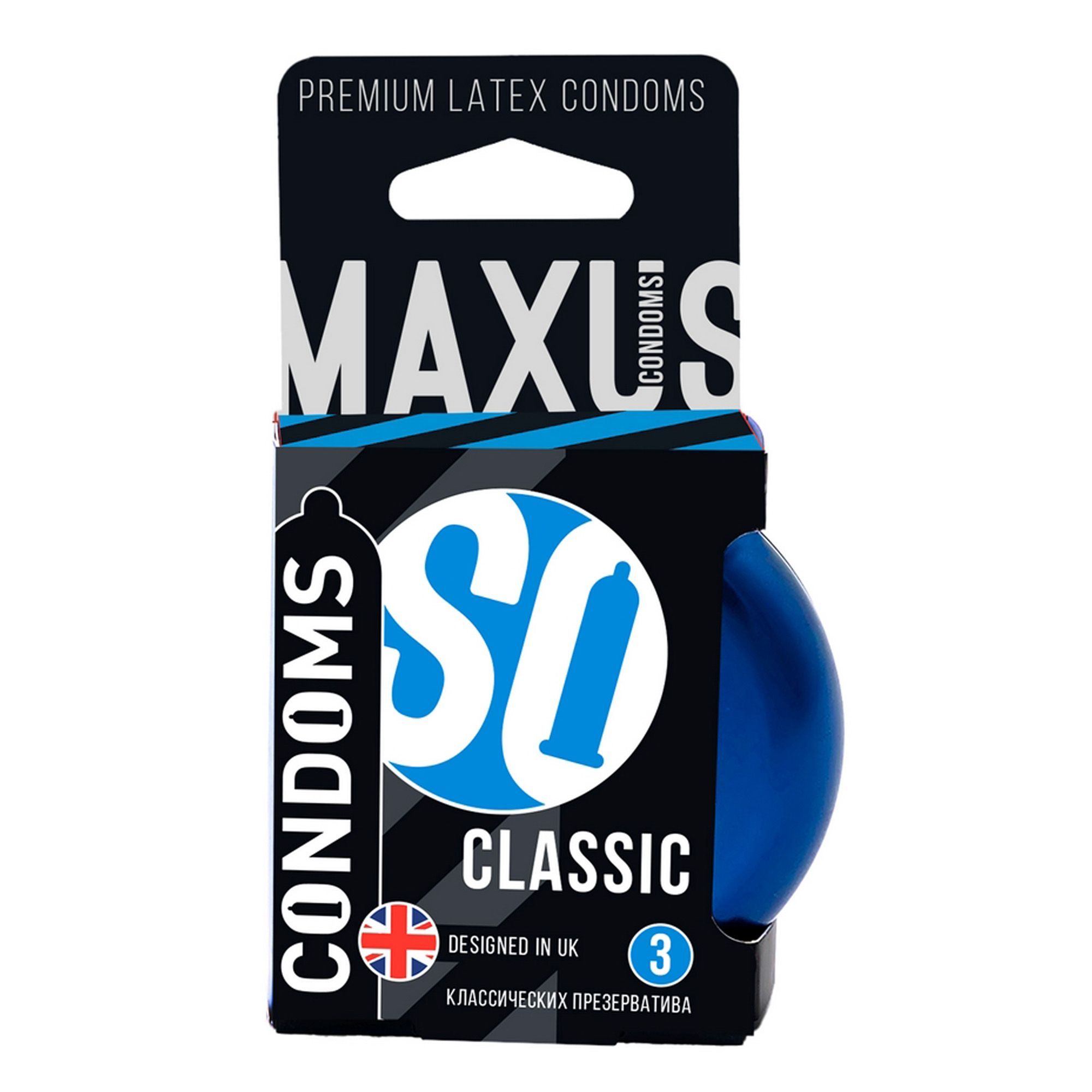 Изображение товара Презервативы гладкие классические Classic Maxus/Максус 3шт