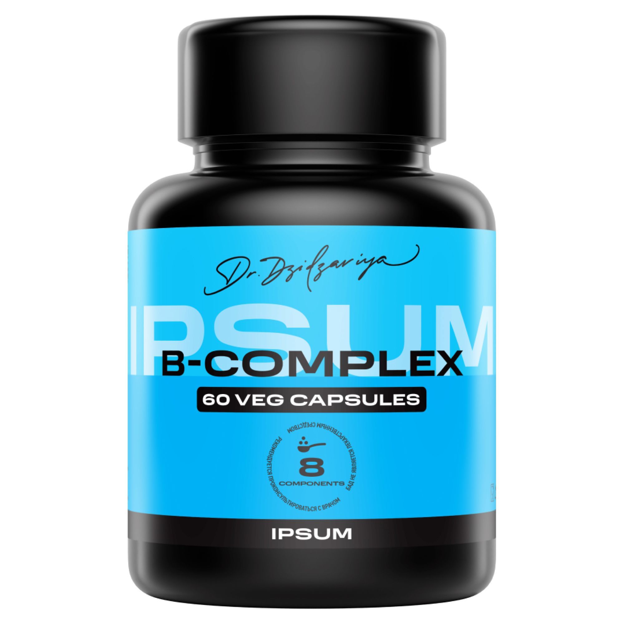 Изображение товара Витамины группы B IPSUM капсулы 750мг 60шт