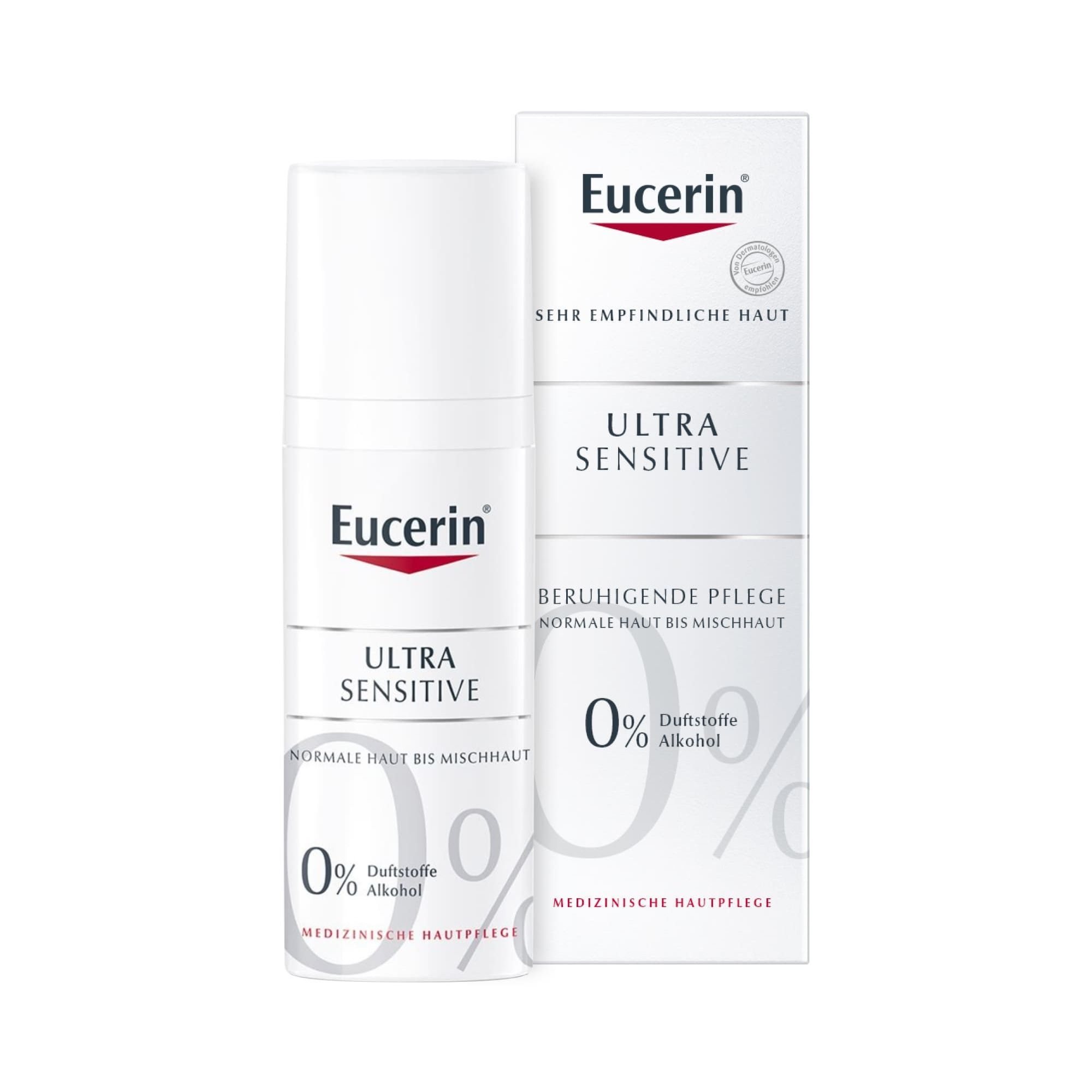 Изображение товара Крем для чувствительной кожи Eucerin Ultra Sensitive 50 мл успокаивающий гиперчувствительность