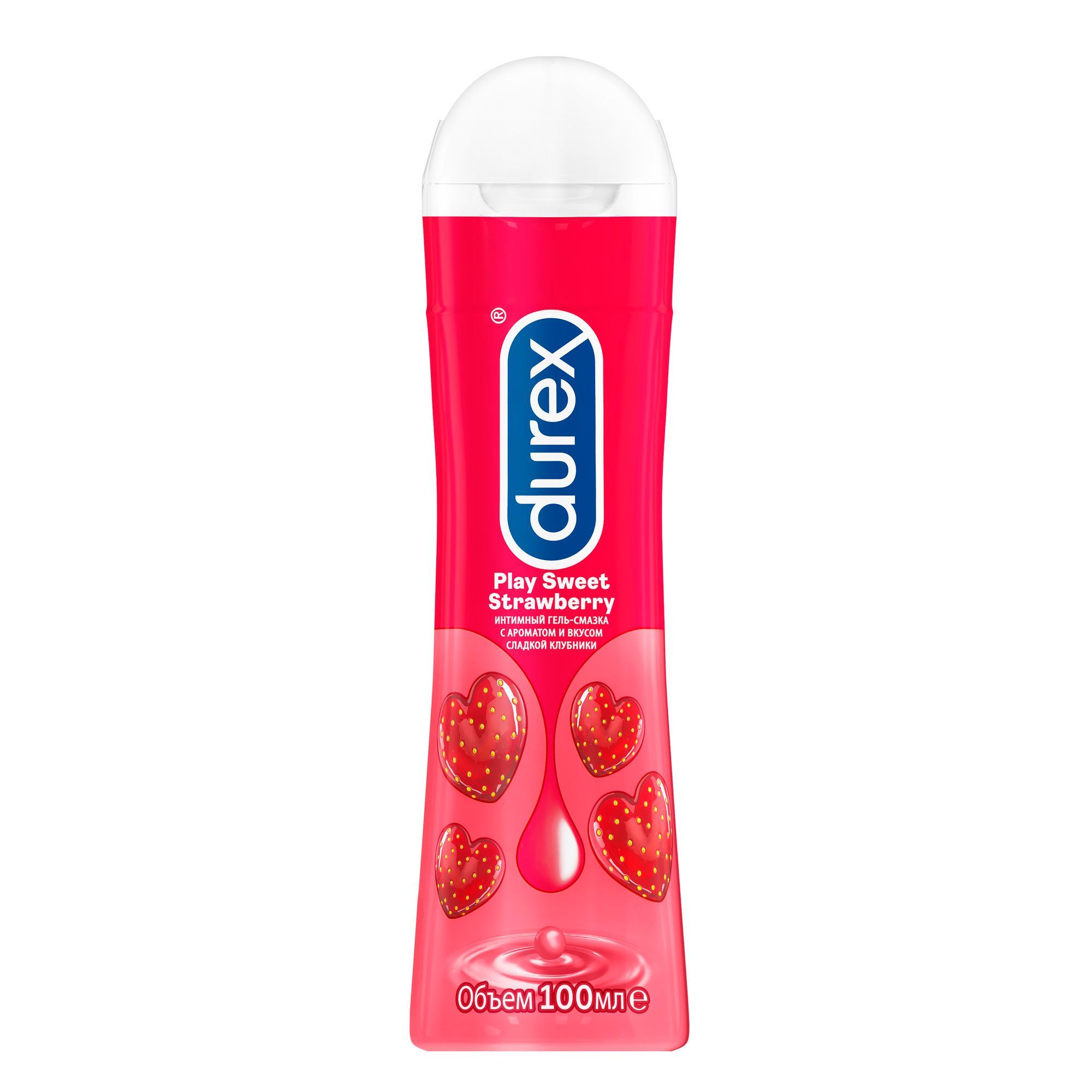 Изображение товара Гель-смазка Sweet Strawberry Play Durex/Дюрекс фл. 100мл