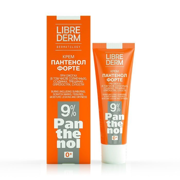 Изображение товара Крем для тела Пантенол Форте Librederm/Либридерм туба 9% 30мл