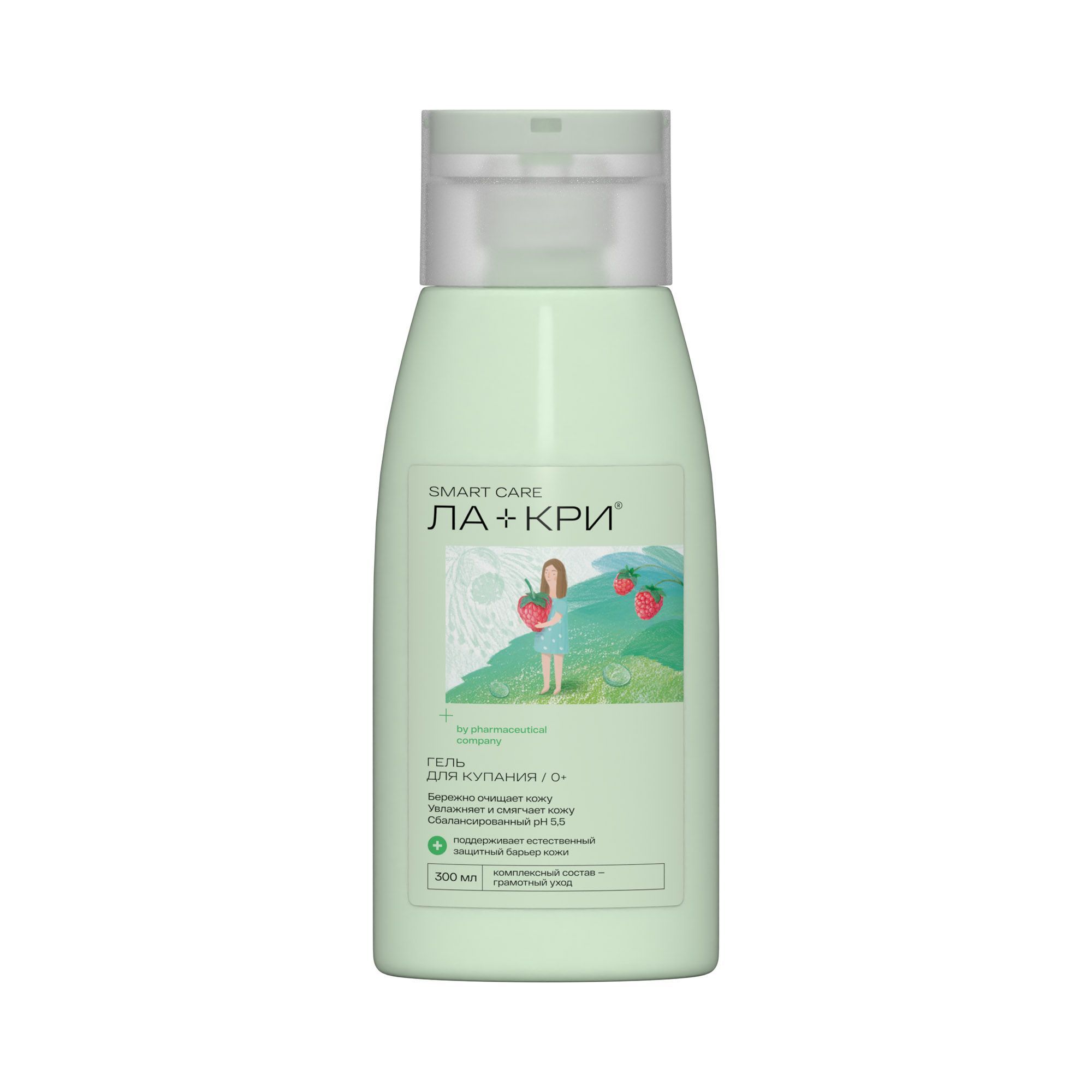 Изображение товара Гель для купания детский с 0 лет Smart Care Ла-Кри фл. 300мл