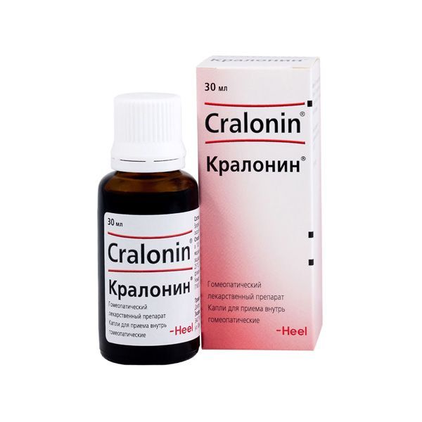 Изображение товара Кралонин капли для приема внутрь гомеопатическое фл.-кап. 30мл