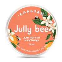 Бальзам для ногтей и кутикул с эфирным маслом лемонграсса Jully Bee/Джули Би 25мл