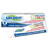 Крем-фиксатор для зубных протезов Айсдент 40г