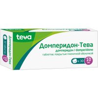 Домперидон-Тева таблетки п/о плен. 10мг 30шт миниатюра фото №3