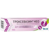 Троксевазин Нео гель для наружного применения 100г миниатюра фото №3