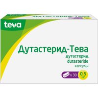 Дутастерид-Тева капсулы 0,5мг 30шт