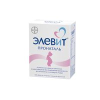 Элевит Пронаталь таблетки п/о плен. 100шт миниатюра фото №2