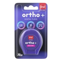Нить зубная объемная со вкусом мяты Smilex ORTHO+ Splat/Сплат 30шт
