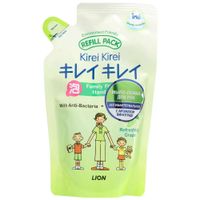 Мыло-пенка для рук антибактериальная зеленый виноград Kirei kirei Thailand Lion/Лайн запасной блок 200мл