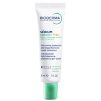Гель-крем солнцезащитный против несовершенств кожи SPF30 Kerato+ Sebium Bioderma/Биодерма фл. 30мл