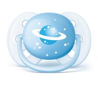 Пустышка силиконовая для мальчиков 0-6 мес. Ultrasoft Avent/Авент 2шт (SCF222/20) миниатюра фото №4