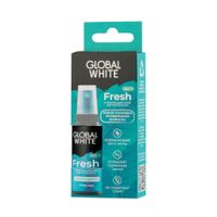 GLOBAL WHITE (Глобал вайт) спрей освежающий для полости рта фреш 15мл