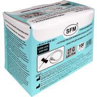 Устройства для вливания в малые вены иглы-бабочки стерильные 27G SFM 0,40х19мм 100шт