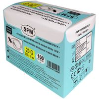 Устройства для вливания в малые вены иглы-бабочки стерильные 20G SFM 0,90х19мм 100шт миниатюра фото №3
