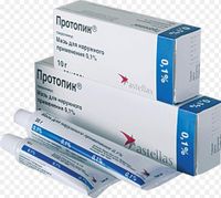 Протопик мазь для наружного применения 0,1% 30г