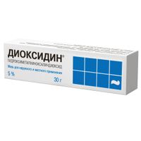 Диоксидин мазь для наружного применения 5% 30г миниатюра фото №2