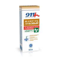 Шампунь от выпадения волос и облысения с экстрактом крапивы Луковый 911 Ваша служба спасения 150мл