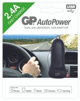 Устройство зарядное автомобильное AP21B 2USB GP/ДжиПи