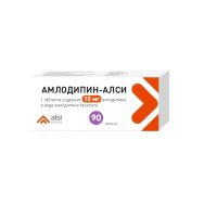 Амлодипин-Алси таблетки 10мг 90шт
