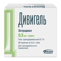 Дивигель гель для наружного применения пак. 0,1% 0,5г 28шт