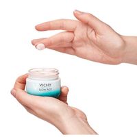 Крем против признаков старения для нормальной и сухой кожи укрепляющий SPF30 Slow Age Vichy/Виши 50мл миниатюра фото №6