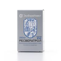 Ресвератрол капсулы 250мг 60шт