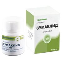 Сумаклид капсулы 250мг 6шт