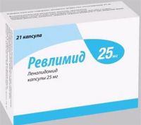 Ревлимид капсулы 25мг 21шт