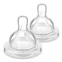 Соска силиконовая медленный поток с 1 мес. Anti-colic Philips Avent 2шт (SCY762/02)