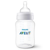 Бутылочка с силиконовой соской из полипропилена с 1 мес. Anti-colic Philips Avent 260мл (SCY103/01) миниатюра фото №2
