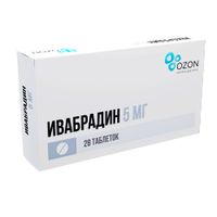 Ивабрадин таблетки п/о плен. 5мг 28шт