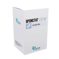 Орлистат капсулы 120мг 84шт