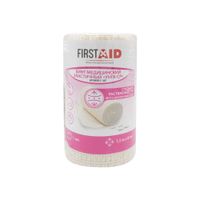 Бинт эластичный средней растяжимости с застежками-клипсами Унга First Aid/Ферстэйд 1,5м х 8см