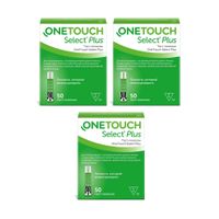 3Х Тест-полоски для глюкометра Select Plus OneTouch/УанТач 50шт 3Х Тест-полоски для глюкометра Select Plus OneTouch/УанТач 50шт
