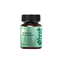 Витаминный В-комплекс для нервной системы, волос и ногтей 4Fresh Health таблетки 90шт