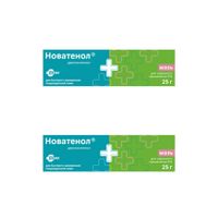 2Х Новатенол мазь для наружного применения 5% 25г