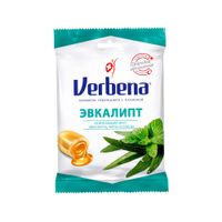 Карамель лечебная эвкалипт Verbena/Вербена 60г Карамель лечебная эвкалипт Verbena/Вербена 60г