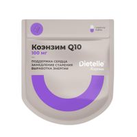 Коэнзим Q10 100мг Dietelle/Диетелль капсулы 400мг 30шт