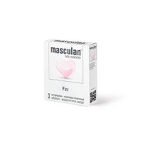 Презервативы утонченные прозрачные Pur Masculan/Маскулан 3шт