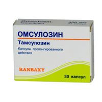 Омсулозин капсулы с пролонгированным высвобождением 400мкг 30шт