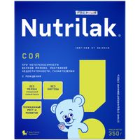 Смесь сухая специализированная с рождения СОЯ Premium Nutrilak/Нутрилак 350г