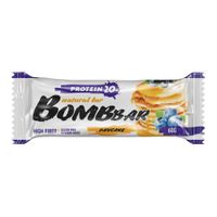 Батончик неглазированный смородиново-черничный панкейк Bombbar 60г