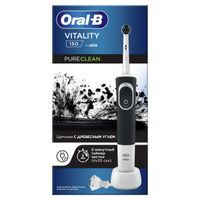 Электрическая зубная щетка Oral-B/Орал-Би Vitality PureClean для взрослых и детей от 3 лет черная миниатюра фото №9