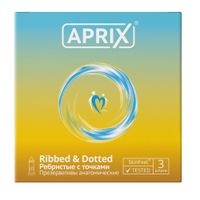 Презервативы анатомические Anatomic Aprix/Априкс 3шт